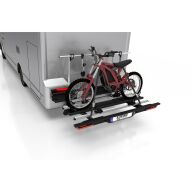 Lastenträger Vario mit LED-Beleuchtung für 1 Motorrad / Roller und 2 Fahrräder 87 952
