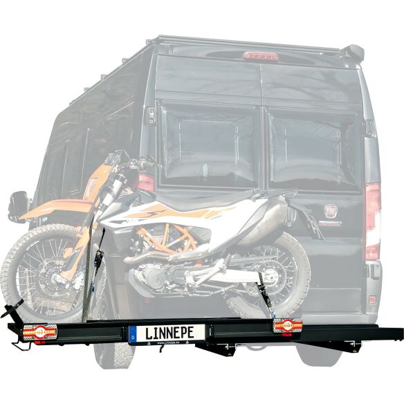 Lastenträger SlidePort - Black Edition - für Fiat Ducato ab Bj. 2006/07 - Überhang 1380 mm -
