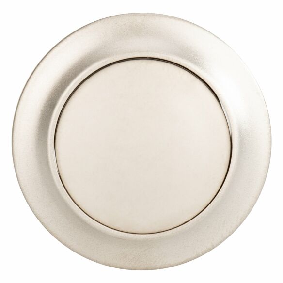 Druckknopf, chrom matt