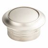 Druckknopf, chrom matt