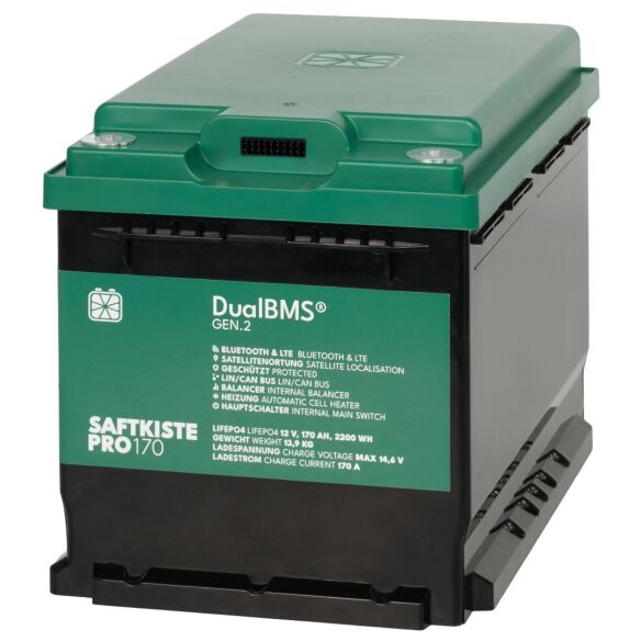 Lithium Batterie LiFePO₄ SaftkistePRO 170 Ah