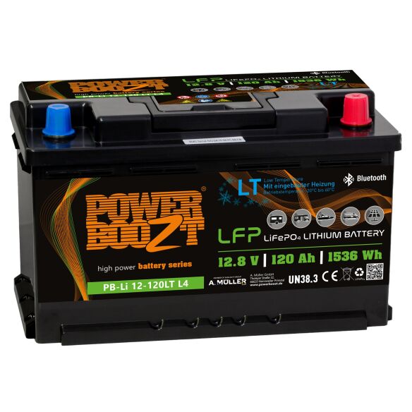 Lithium Kaltwetterbatterie, 120 Ah