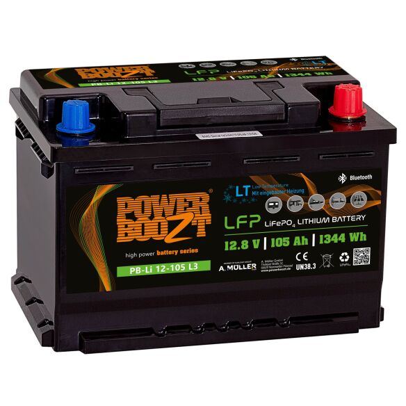 Lithium Kaltwetterbatterie, 105 Ah