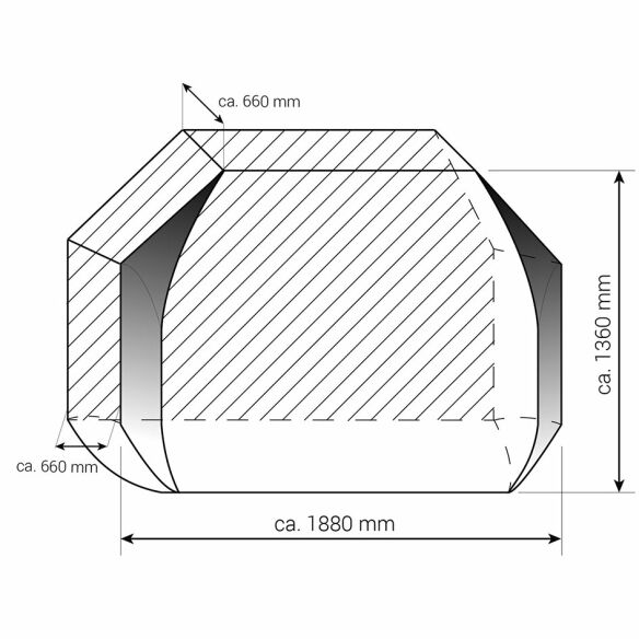 Fahrradschutzhülle Basic Zwoo, 4