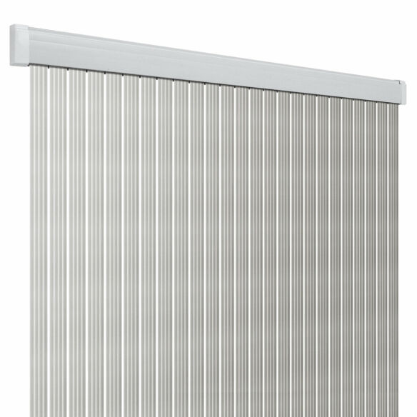 Türvorhang Band Lux, silber, 100 cm