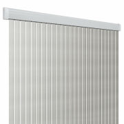 Türvorhang Band Lux, silber, 60 cm