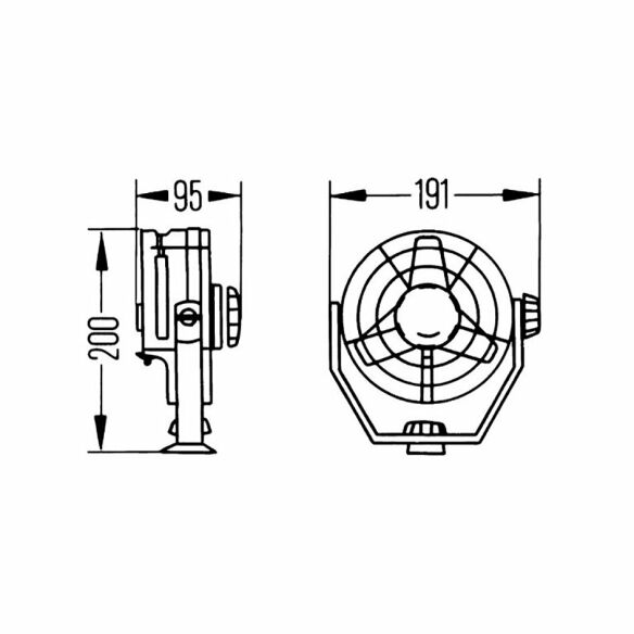 Turbo-Ventilator, 12 V