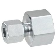 Gerade Aufschraubverschraubung GAIL 8 x G3/8 verzinkt 311/620