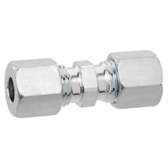 Gerade Verschraubung GL 15 x 15 verzinkt