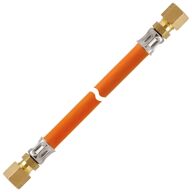 Gas-Hochdruckschlauchleitung 10 bar bds. RVS 8 x 600 MS 311/522
