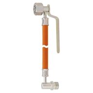 Gas-Hochdruckschlauchleitung, 30 mbar, 400 mm 311/535