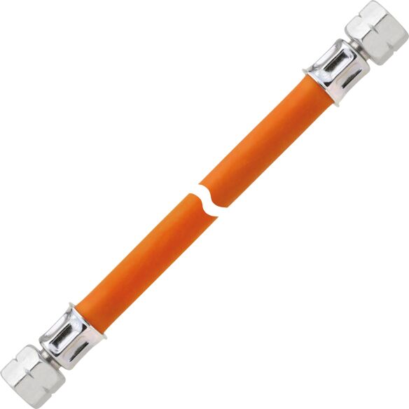 Gas-Hochdruckschlauchleitung 10 bar bds. G 1/4 LH-ÜM x 800