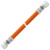 Gas-Hochdruckschlauchleitung 10 bar bds. RVS 8 x 750