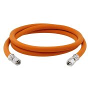 Gas-Hochdruckschlauchleitung G 3/8 LH-ÜM x G 3/8 LH-ÜM x 5000 mm