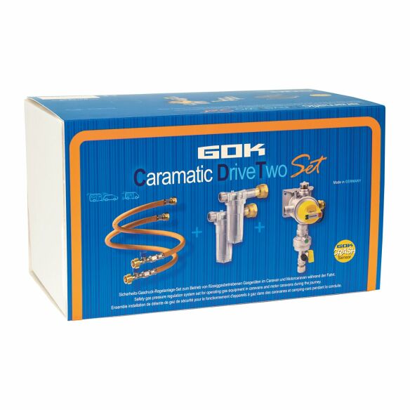 Sicherheits-Gasdruck-Regelanlage Caramatic DriveTwo Set, vertikal