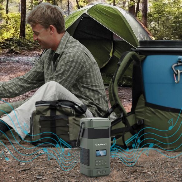 Outdoor-/Kurbelradio Albrecht DR 114