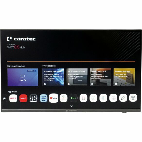 TFT-LED-Flachfernsehgerät mit webOS Caratec Vision Smart-TV, 23,6