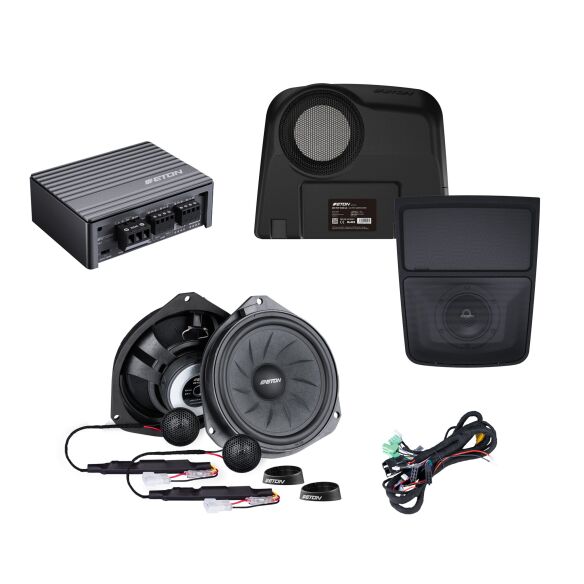 ETON Soundsystem für Fiat Ducato, Komplett-Set für Fahrzeuge mit Radiovorbereitung