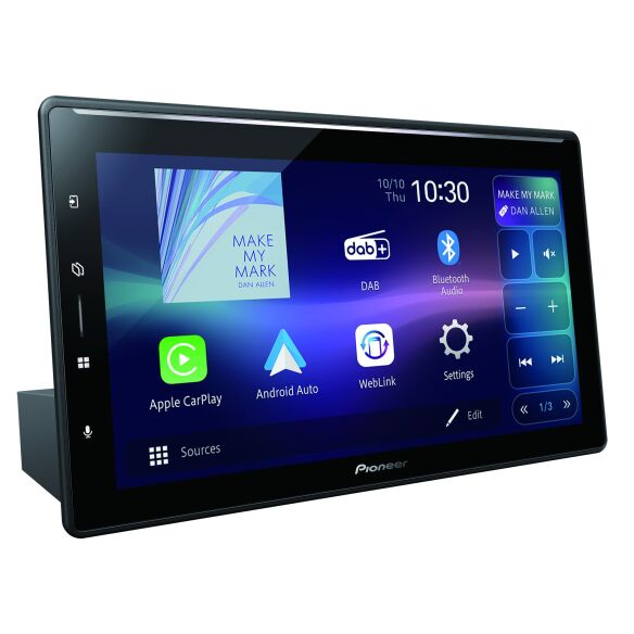 Moniceiver mit Navigations-App Pioneer SPH-EVO107DAB-CRM