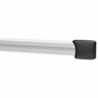 Verstärkungsprofil Fixing-Bar CB, schwarz, l:240 cm, 2er-Set 136/241
