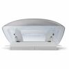Dachhaube VisionVent S pro mit Fliegengitter und Verdunkelung, signalweiß