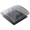 Dachhaube VisionVent S pro mit Fliegengitter und Verdunkelung, schwarz