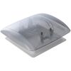 Dachhaube VisionVent S eco mit Fliegengitter, grau