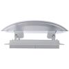 Dachhaube VisionVent S eco mit Fliegengitter, grau