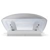 Dachhaube VisionVent S eco mit Fliegengitter, signalweiß
