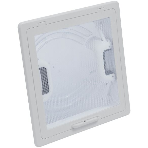 Dachhaube VisionVent S eco mit Fliegengitter, grau