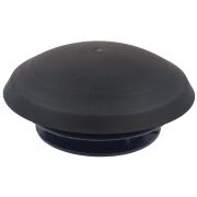 Dachlüfter 110 mit Fliegengitter, schwarz