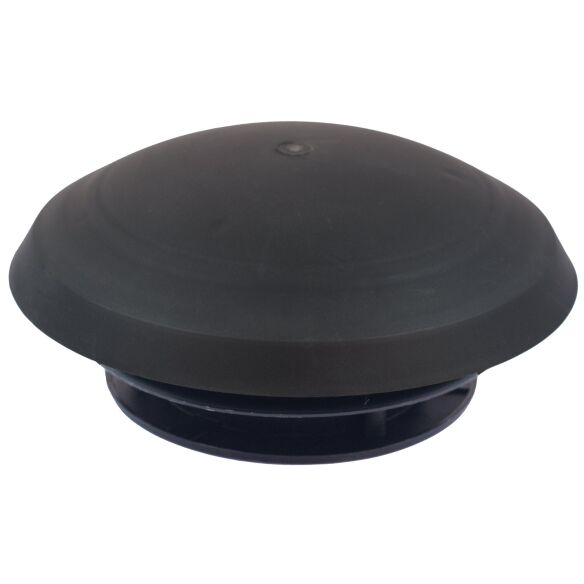 Dachlüfter 110 mit Fliegengitter, schwarz