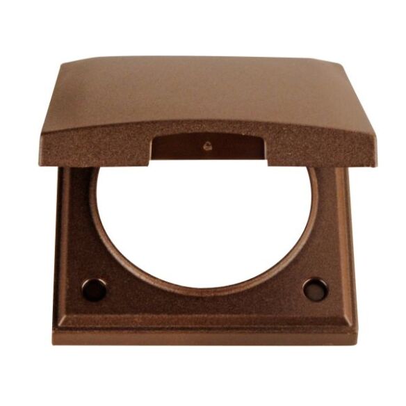 Klappdeckel braun matt, lose