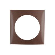 Rahmen 1-fach braun, lose 321/225-1