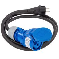 Adapterkabel Schuko -> CEE 321/049-1