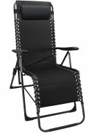 Pieper Relaxliege  anthrazit, klappbar 613-401077