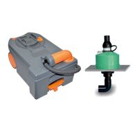 Elektrische WC-Entlüfung für C250 und C260, Bodenvariante 301/078