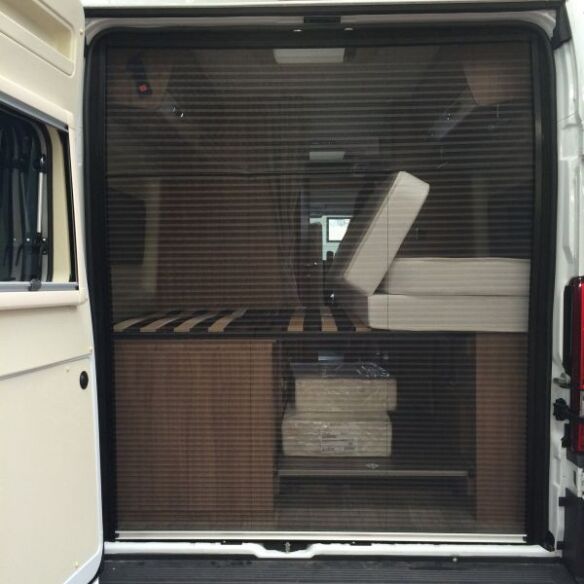 Horrex Plissee Fliegenschutztür für Heckklappe 