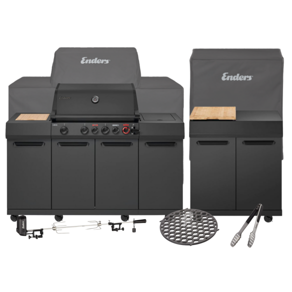 Enders Gasgrill SET Uniq 4 IK Kitchen Cruster Shadow Mod.2026