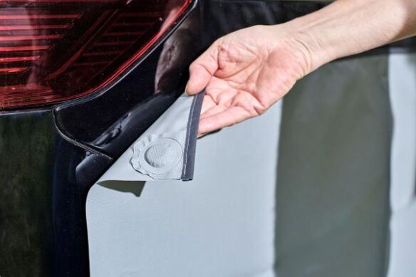 Windblende & Radkastenabdeckung Van Klein