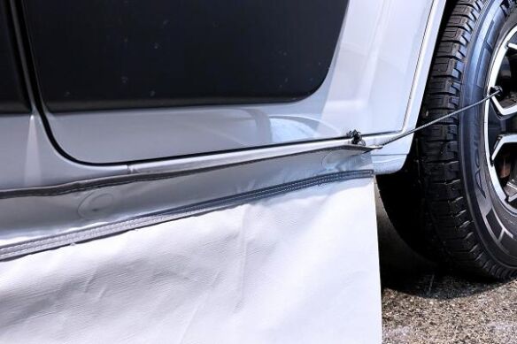 Windblende & Radkastenabdeckung Campervan