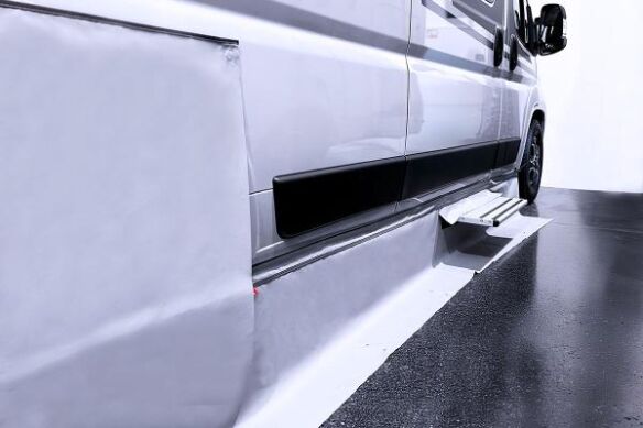 Windblende & Radkastenabdeckung Campervan