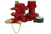 Typ VSR 0523 verstellbar mit Manometer POL x IG G 1/2 0,7-2,0 bar 24 kg/h 