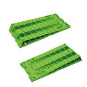 Auffahrkeil Kompakt Set Green Edition 2er-Set