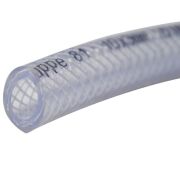 PVC-Heißwasserschlauch, transparent, 5 m