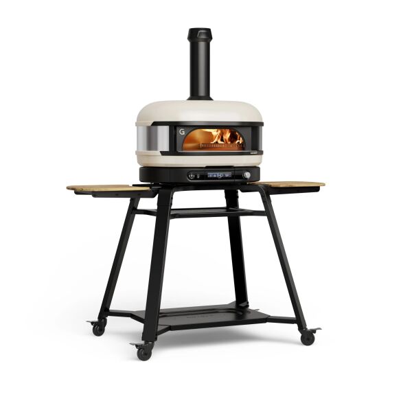 Gozney Dome (Gen 2) Multi-fuel Pizzaofen-Bundle, Bone + Stand
