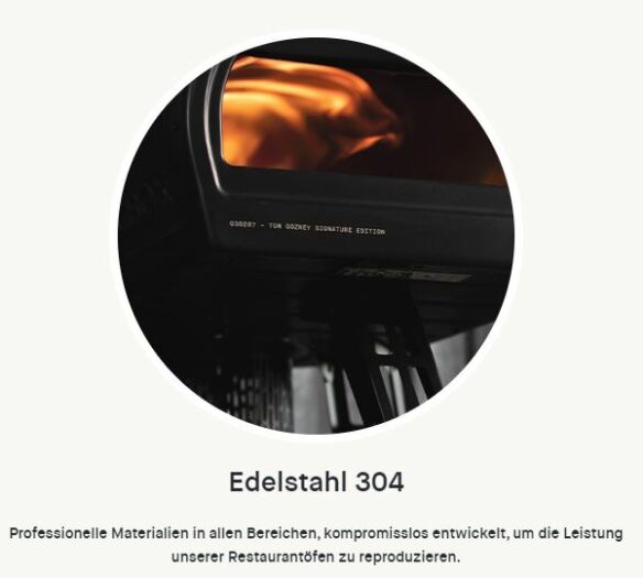 Gozney Pizzaofen Roccbox SET black inkl. Pizzaheber & Pizzawender + Abdeckhaube