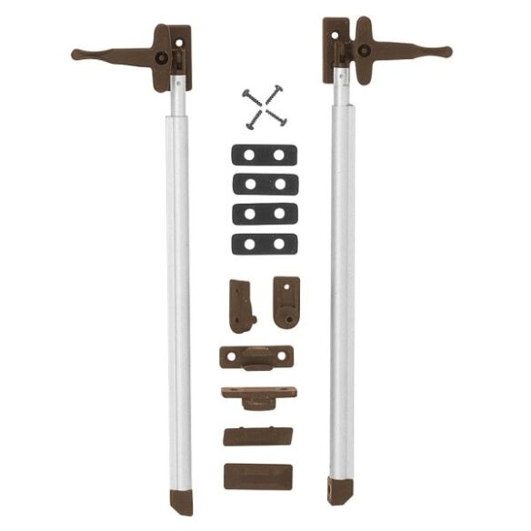 Automatik-Fensteraussteller mit Verschluss, Set 280 mm