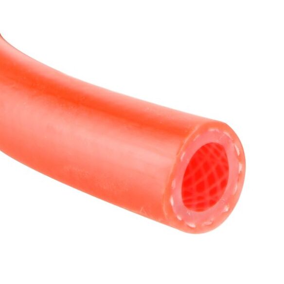 PVC-Heißwasserschlauch, rot, 5 m