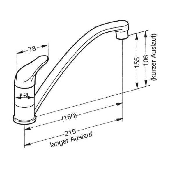Einhebelmischer Charisma